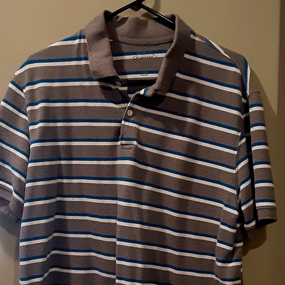 ST. JOHN’S BAY Legacy Polo Shirt – Men’s XL